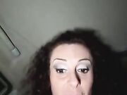 Milf italiana tettona spompina marito in macchina