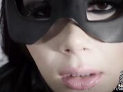 Catwoman italiana trio con doppia penetrazione
