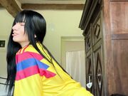 A Lucas piace la fica colombiana