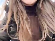 Lo prende nel culo sulla neve