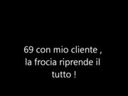 La commercialista spompina cliente davanti al cornuto