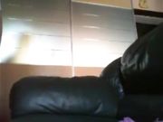 Culona bionda mignotta in webcam