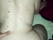 Scopata a novanta e schizzata sul culo