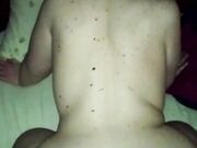 Scopata a novanta e schizzata sul culo