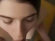 Morettina fa un pompino al ragazzo