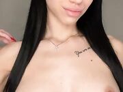 Morettina italiana fica con belle tettone