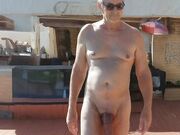 Ric flashing cock walk 2