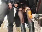 Fidanzata esibizionista fica e puttana