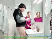 ZIA DEVE SODDISFARE IL NIPOTE CON LE BRACCIA INGESSATE