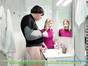 ZIA DEVE SODDISFARE IL NIPOTE CON LE BRACCIA INGESSATE