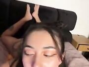 La vuoi tutta la sborra vero troietta?