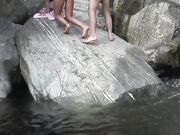 Sesso al fiume amatoriale