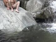 Sesso al fiume amatoriale