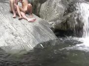 Sesso al fiume amatoriale