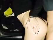 Italiana scopata da sconosciuti nel parcheggio