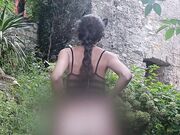 La gattina ha voglia di essere portata a spasso