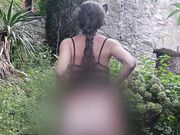 La gattina ha voglia di essere portata a spasso