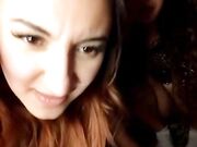 Amiche italiane sculettano nude