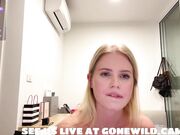 From Tickle to Orgasm Blonde Girls Masturbation Journey