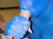 Mystika fa sborrare il suo fan