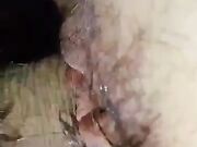 Scopata con lei collant aperti