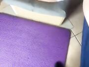 Milf bionda scopata a pecora in live