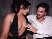 Porto a casa BBW Venezuelana conosciuta alla festa