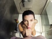 Fidanzata italiana fica scopata in doccia