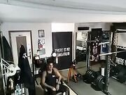 M@rgot la profumos@ in palestra con puros@ngue