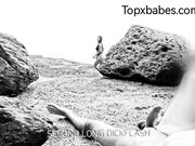 SEGA IN SPIAGGIA: ritrovo le due puttanelle che hanno v