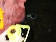 Trio Con Amica Dopo la Festa Scopala Fra