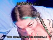 Italiana Porca Succhia di Brutto e lo Prende Nel Culo