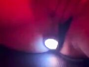 Plug anale luminoso così non la perdo di notte