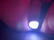 Plug anale luminoso così non la perdo di notte