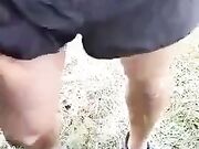 CAMGIRL italiana incontra tipo che corre e lo spompina