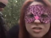 Veneta tra bestemmie e pompini in diretta