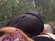 Veneta tra bestemmie e pompini in diretta