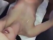 CHE SPETTACOLO! Gli sborrano in due la tipa e lui è fel