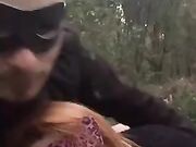 Veneta tra bestemmie e pompini in diretta