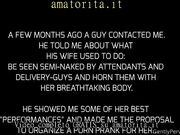 Incontra, seduce e spompina un famosissimo segaiolo