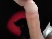 Pompino amatoriale con schizzata sul muso della fidanza