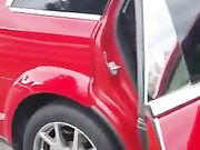 Annoiata e porca esce la fica in autostrada