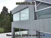 Ev@ G3n3rosi in trio interraziale con nero che le sfond