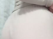 Biondina fica tettona si masturba in live