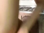 Morettina fica con gran culo in live