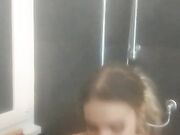 mi filma sotto la doccia dopo avermi sborrato dentro