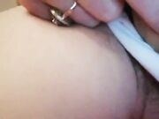 Moglie troia che si masturba