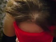 Una gradita abbuffata di cazzo