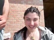 Un bel pompino fidanzata al parco