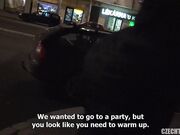 Trio con le gemelle trentine D3lla1